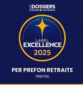 Label Excellence 2025 PER Préfon-Retraite