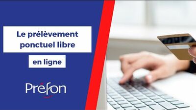 Comment réaliser un prélèvement ponctuel en ligne ?