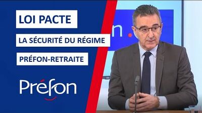 image miniature pour vidéo loi pacte la sécurité du régime préfon retraite